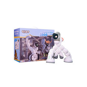 可立宝ClicBot智能机器人编程教育玩具模块化拼接儿童益智陪伴学习机【大师套装】