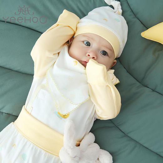 英氏礼盒宝宝果蔬内衣系列5件套装礼包新品满月待产包YMLNJ02005A 商品图2