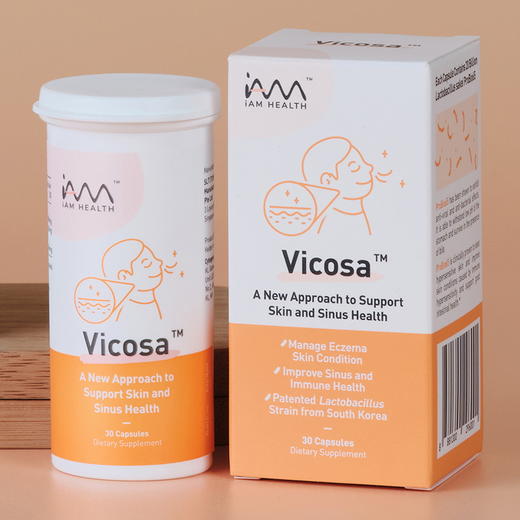 新加坡原装Vicosa抗过敏益生菌（改善鼻敏感/花粉症/鼻干痒/鼻炎） 商品图6