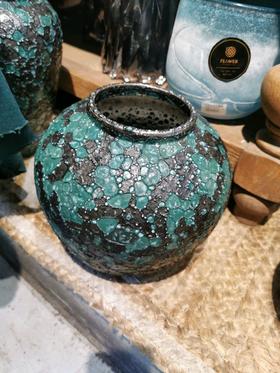 绿斑驳圆形小号