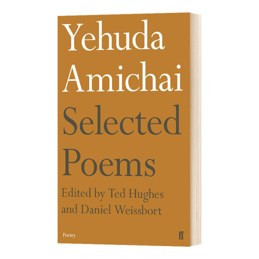 耶胡达 阿米亥诗选 英文原版 Yehuda Amichai Selected Poems 英文版 进口英语书籍 商品图0