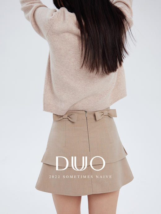 安妮霍尔春季精纺西服裙裤套装 商品图2