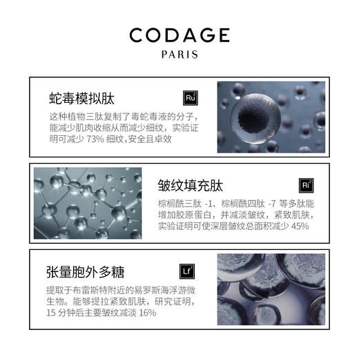 【一般贸易】CODAGE5号忘龄精华30ml-sib 商品图3