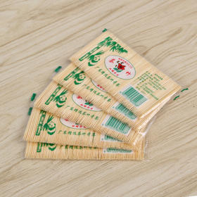 双碟彩丝茶竹牙签10小包