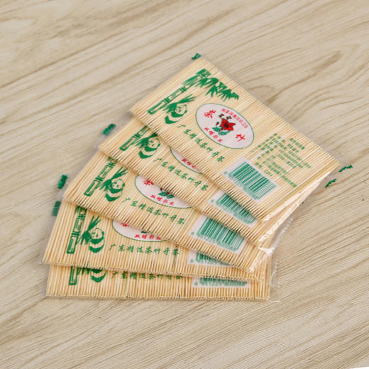 双碟彩丝茶竹牙签10小包 商品图0