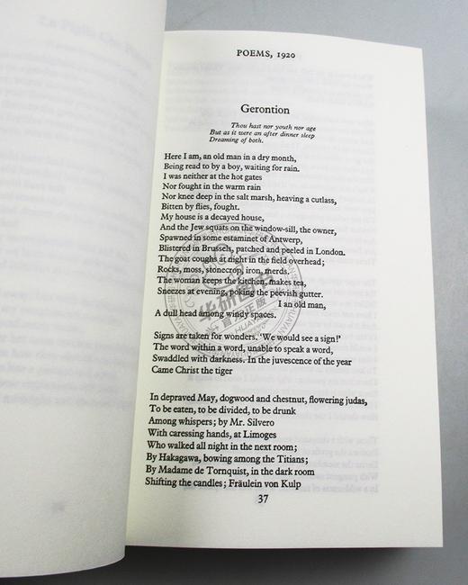 艾略特诗歌和戏剧全集 英文原版 The Complete Poems and Plays TS Eliot 英文版 进口原版英语文学书籍 商品图2