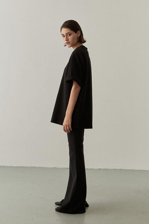 Viktoria Chan | SS22011 Morgan flared trousers [长裤 黑] 商品图6