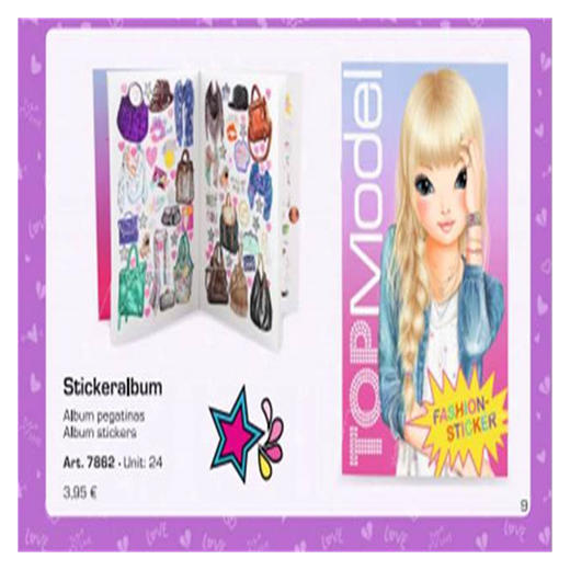TOPMODEL  TOPModel贴纸图册  TOPC047862 商品图0