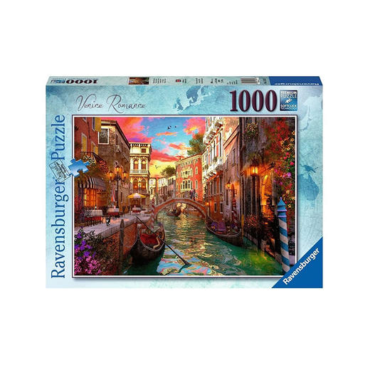 Ravensburger拼图 平面拼图1000片情满威尼斯RAVC152629 商品图0
