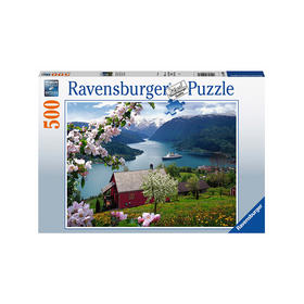 Ravensburger拼图 平面拼图500片乡村景色RAVC150069