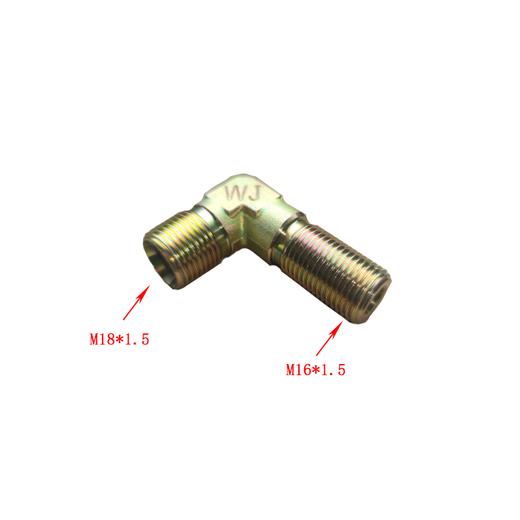 气路气管制动气管弯通接头M16-18*1.5 商品图0