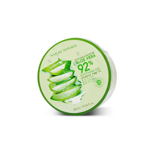 【韩国进口】自然乐园纳益其尔舒缓芦荟胶嫩白保湿滋润面膜晒后修复 商品图0