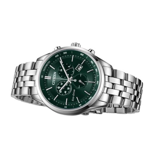 西铁城(CITIZEN)光动能男表防水钢带简约商务休闲款AT2149-85X 商品图5