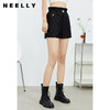 NEELLY纳俪商场同款高腰短裤女收腰松紧抽褶设计休闲裤百搭通勤N22022H01087 商品缩略图1