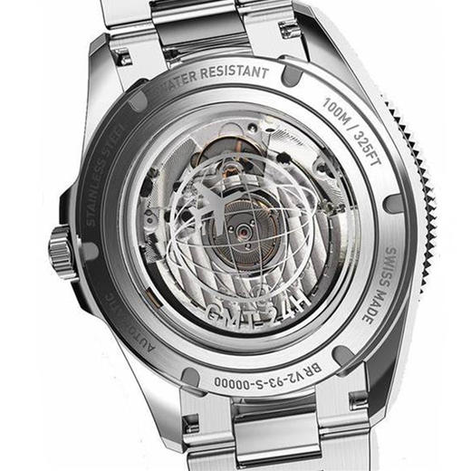 Bell & Ross 柏莱士 全自动机械手表男士蓝色2020年巴塞尔款  BRV293-BL-ST/SST 商品图2