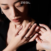 ZEGL925纯银情侣戒指男女对戒小众设计送女友朋友情人节生日礼物 商品缩略图5