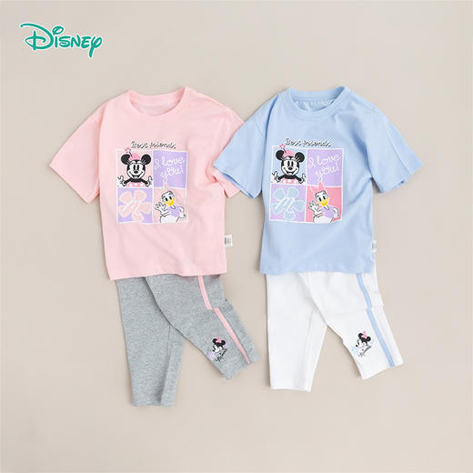 迪士尼夏季新品黛丝系列短袖套装可爱风两件套 商品图2