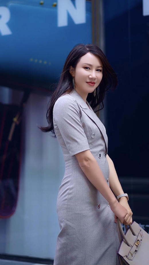 “巴黎香榭丽”颈袖添香-连衣裙-9383733 “香榭丽舍”连衣裙 法国浪漫优雅 复古J9383733 商品图2