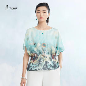 TANGY Collection/天意精品2022年春夏新品简约女士上衣