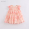 马克珍妮2022年夏装新款 女童蝴蝶袖网纱背心裙 儿童裙子220999 商品缩略图0
