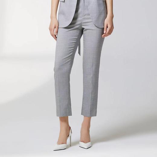 蓝地经典小脚西装裤BLWCT082K00 商品图0