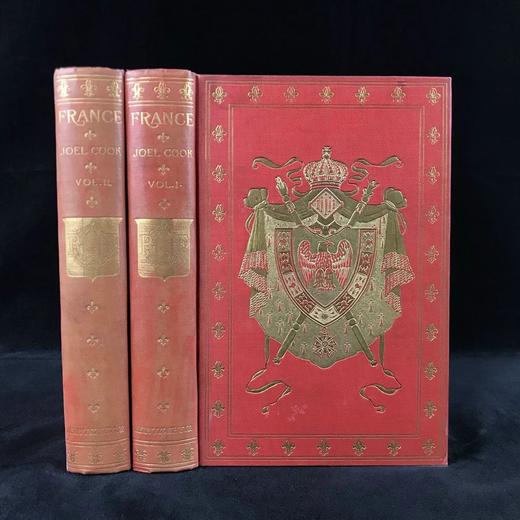 1904年 法国历史与浪漫（全2卷） 约50幅插图 布面精装32开 商品图0