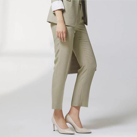 蓝地经典小脚西装裤BLWCT078K00 商品图1