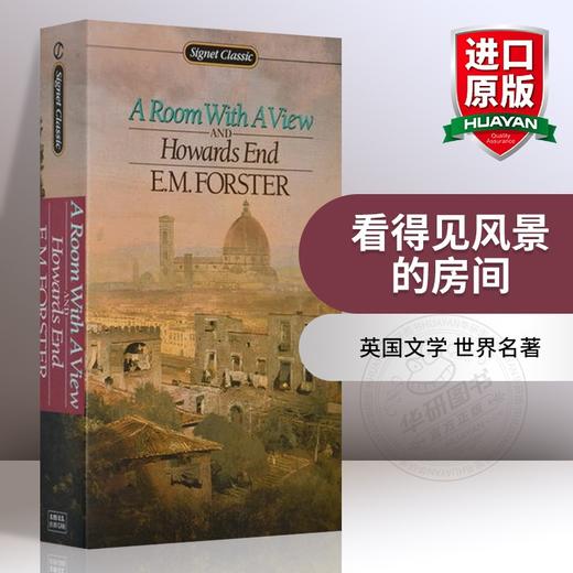 正版 看得见风景的房间 英文原版 A Room with a View and Howards End 霍华德庄园 英文版世界名著小说 进口书籍 商品图0