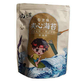 浪小苔白芝麻夹心海苔28g/袋*2