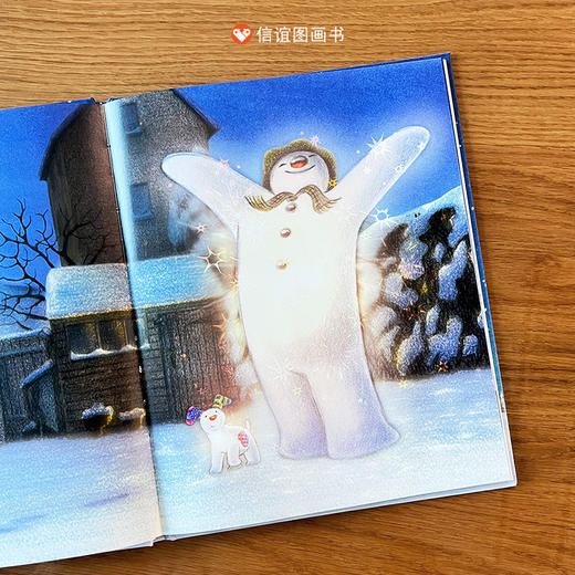 信谊世界精选图画书：雪人+雪人和小雪狗（套装共2册） 商品图5