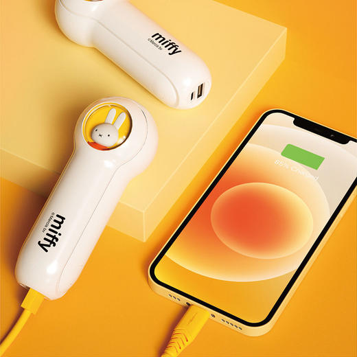 手持小风扇便携式太空舱迷你小型超静音usb可折叠挂脖 商品图5