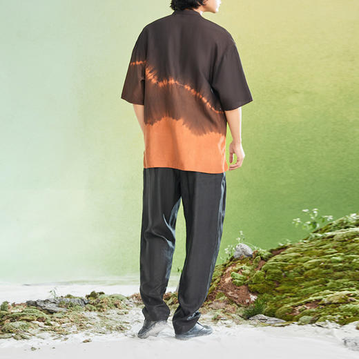 TANGY Collection/天意精品2022年春夏新品简约宽松男士衬衣上衣 商品图1