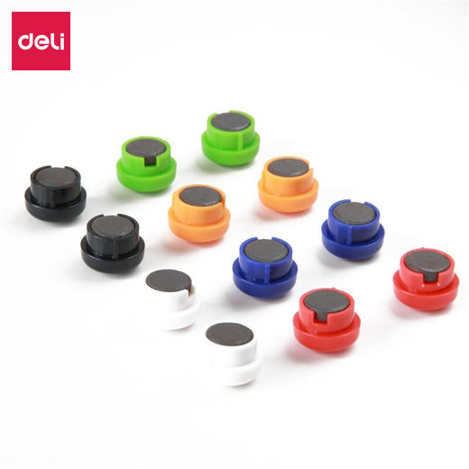 得力7823磁钉φ15mm(混)(12个/卡) 商品图0