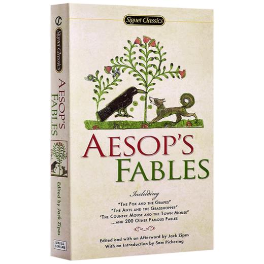 伊索寓言 英文原版 Aesop's Fables 203个故事英语经典文学小说名著正版进口书籍 英文版【经典文学读物】 商品图2