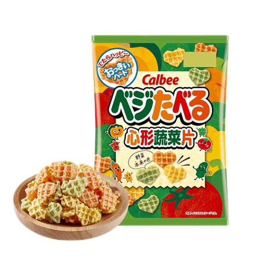 Calbee心形蔬菜片55g 商品图0