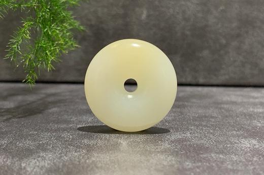 【御珠宫坊】羊脂白玉平安扣挂件 商品图0