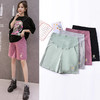 【时尚刺绣 舒适透气】小个子孕妇裤子夏装外穿纯棉五分运动裤A字宽松短裤怀孕晚期大码 商品缩略图2