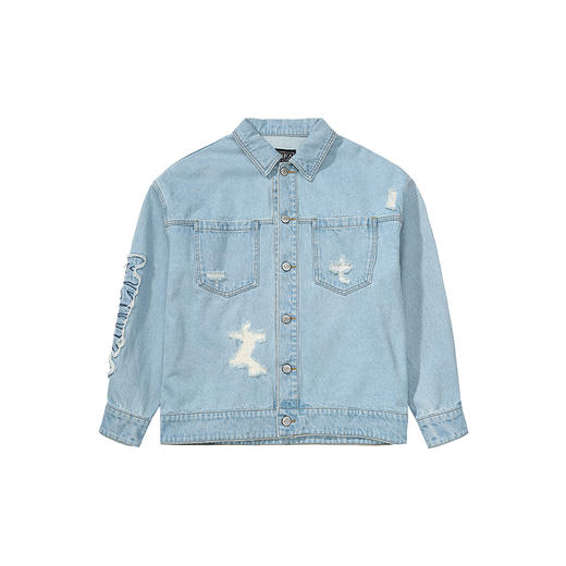 MISHKA做旧破洞牛仔M21100526M 商品图4