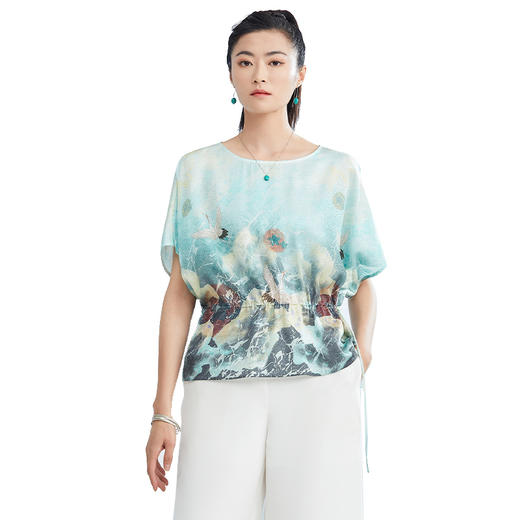 TANGY Collection/天意精品2022年春夏新品简约女士上衣 商品图4