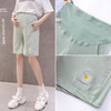 【时尚刺绣 舒适透气】小个子孕妇裤子夏装外穿纯棉五分运动裤A字宽松短裤怀孕晚期大码 商品缩略图3