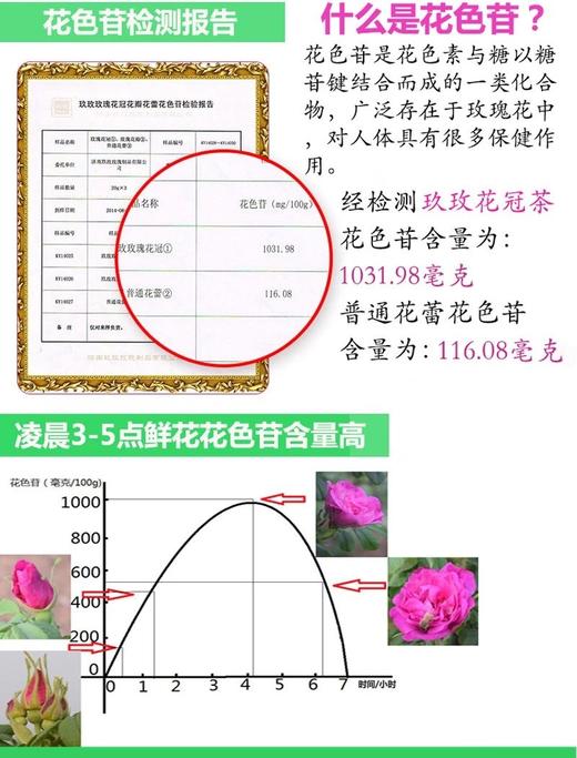 美容养颜，国标GB开头玫瑰花茶 22MM075 商品图6