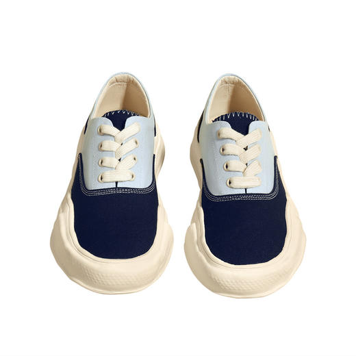 【感受品质】帆布鞋女春夏厚底小众溶解鞋休闲板鞋潮 商品图4