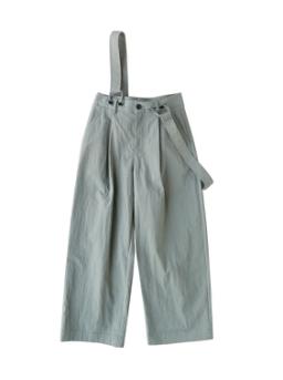 BLBT/1A43203C斜纹工装可拆卸背带裤 商品图0