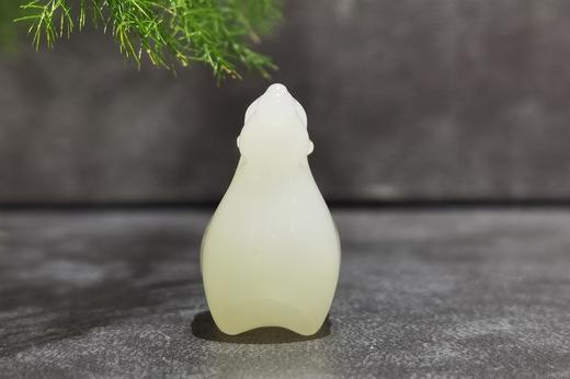 【御珠宫坊】羊脂白玉小鹿挂件 商品图5