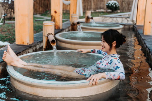 武义璟园汤温泉、璟园古名居套票 商品图2