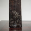 清 紫檀牧牛图诗文仿竹臂搁 商品缩略图2