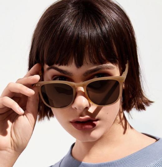 蕉下同款墨镜可折叠防紫外线时尚超轻便携焦下防晒太阳眼镜夏季 商品图1