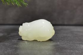 【御珠宫坊】羊脂白玉貔貅挂件