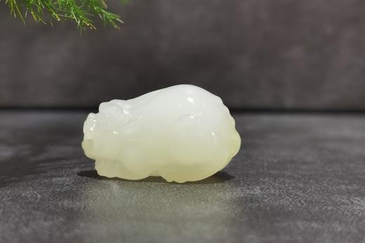 【御珠宫坊】羊脂白玉貔貅挂件 商品图0