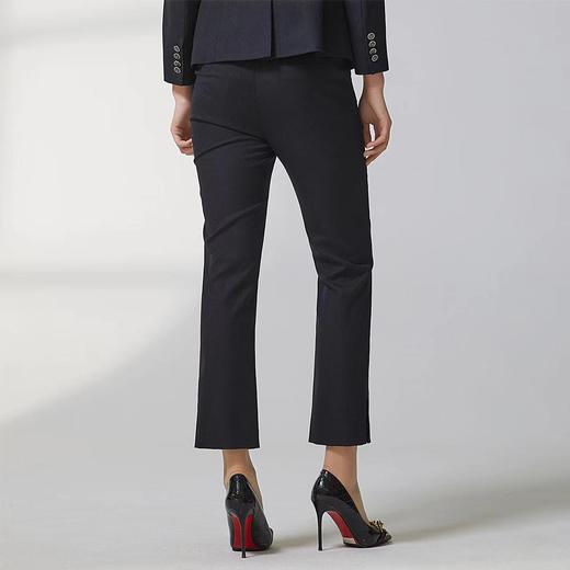 蓝地修身小脚西装裤BLWCT046K00 商品图2